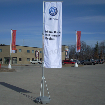 Business Advertising Volkswagen Flutter Flag Volkswagen Blade Flag