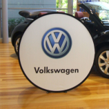 Volkswagen Logo A frame Pop up banner for promotion