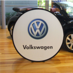 Volkswagen Logo A frame Pop up banner for promotion