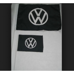 Autoracen polyester Volkswagen hand zwaaien vlag aangepaste