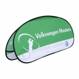 Outdoor oval horizontal Pop up A frame Volkswagen advertising banners