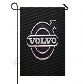 Dongingp Carbon Volvo Logo Luxury Designed Welcome Summer Garden Flag Seasonal Flag Outdoor Decor Flag