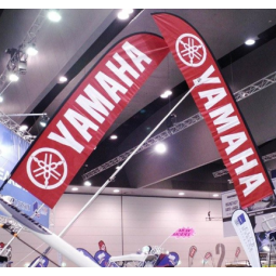 custom yamaha reclame veer banner yamaha logo swooper vlag Kit