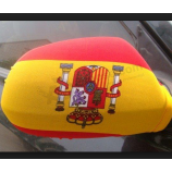 Spain country car mirror cover custom design car wing flag