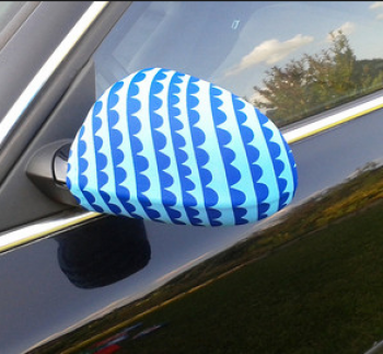bandiere decorative della copertura dello specchio dell'automobile di funzione decorativa che appendono le bandiere dell'automobile dello specchio di retrovisione
