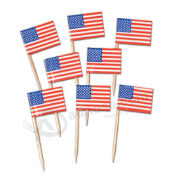 Decorative paper flag toothpick for party