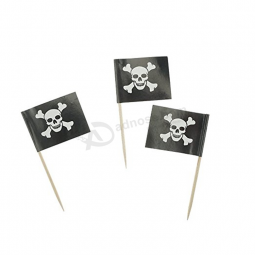 Performance mexican pirate toothpick flag custom