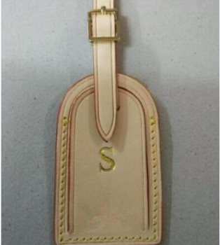 Custom Hot stamping initials luggage tags