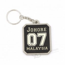 Two Sided 3d Silicone Key Rings Pvc Keychain 3d Plastic Soft Pvc And Rubber Silicone Keychain
