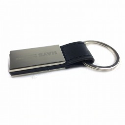 China Factory Supplier Customized Blank Car Brand Leather Key Chains