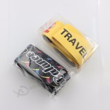 PVCボックスと卸売調節可能なカラフルな旅行ベルトtravelpro荷物ストラップ