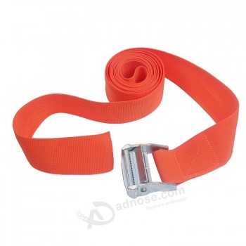 wholesale custom high quality cargo tightening strap with zinc alloy buckle