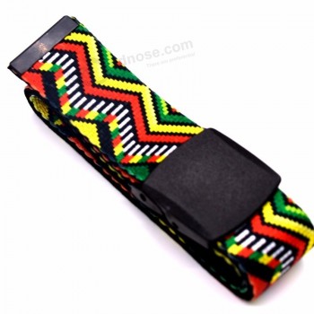 Fashion high quality polyester fabric braided belt