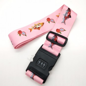 Luggage Scale Belts Elastic Luggage Straps Polyester Cross Packing Strap