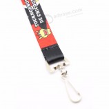 Wholesale sublimation cell phone retractable tool lanyard for key with Safety clip
