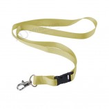 promotionele grappige polyester afneembare luchtvaart nek lanyard voor sleutels met logo op maat