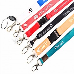 Cheap Safety Id Card Sublimation Printed North Face Blank lanyard for key