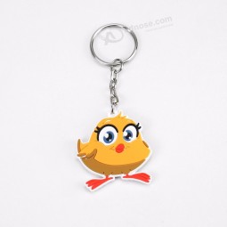 cheap customized soft pvc rubber keychain