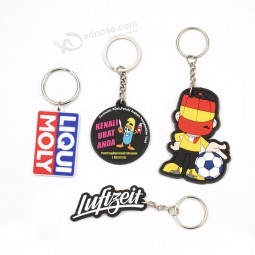 rubber keychain hottest promotional soft pvc keychain
