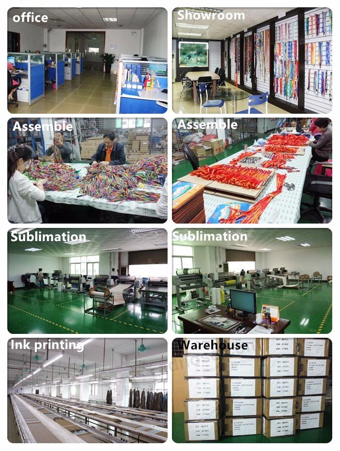 Factory direct Sales printing Custom logo Polyester lanyards for card Holder