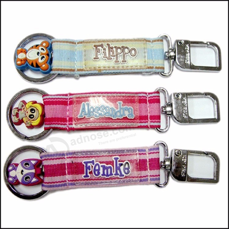 Printed custom Short neck Keychain lanyards for Keys