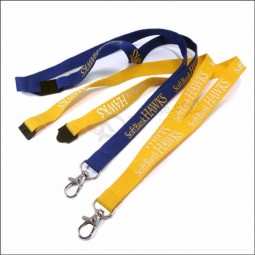 promo 3D dubbel voorbedrukt logo aangepast lanyard voor ziekenhuis