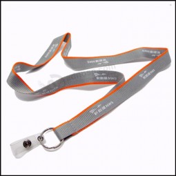 aanpasbaar satijnen lint opdruk / bedrukt logo aangepast lanyard voor planten