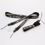 bestendig nylon zeefdruk / druklogo aangepast lanyard zonder MOQ