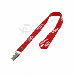 china fabriek goedkope aangepaste lanyard sleutelhanger