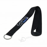 Customized Sublimation Wrist Lanyard With Keyring