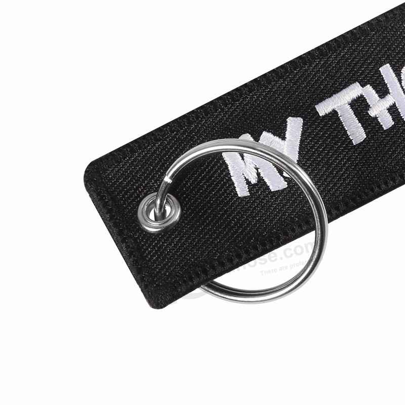 3-PCS-My-Therapist-Key-Chains-for-Cars-and-Motorcycle-Black-Embroidery-Key-Ring-Chain-Gifts (2)