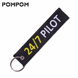 Custom Pilot Key Ring Luggage Tag Label manufacturer