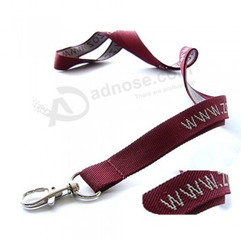 Polyester Material woven adjustable lanyard