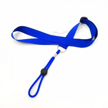 cordão de pescoço personalizado azul combinação