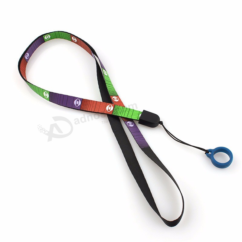 High Quality Polyester Custom Sublimation Pen Holder Neck Lanyard with Logo for Event