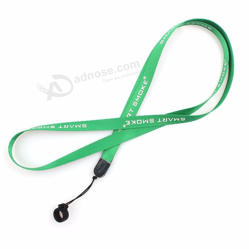 Fabriek OEM verschillende zeefdruk aangepaste EGO Cig lanyard te koop