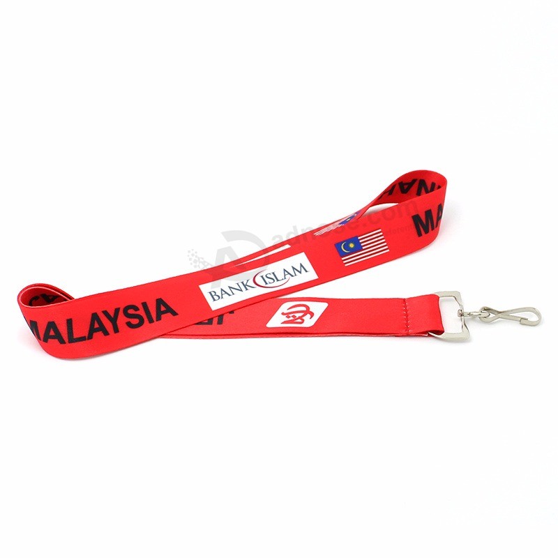 Custom Cool Fashionable Key Lanyards Strap Free Design and Sample