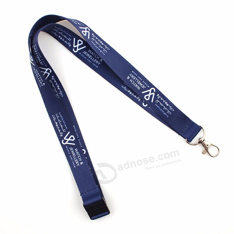 China Supplier Wholesale Safety Buckle Lanyard with Cell Phone Clip