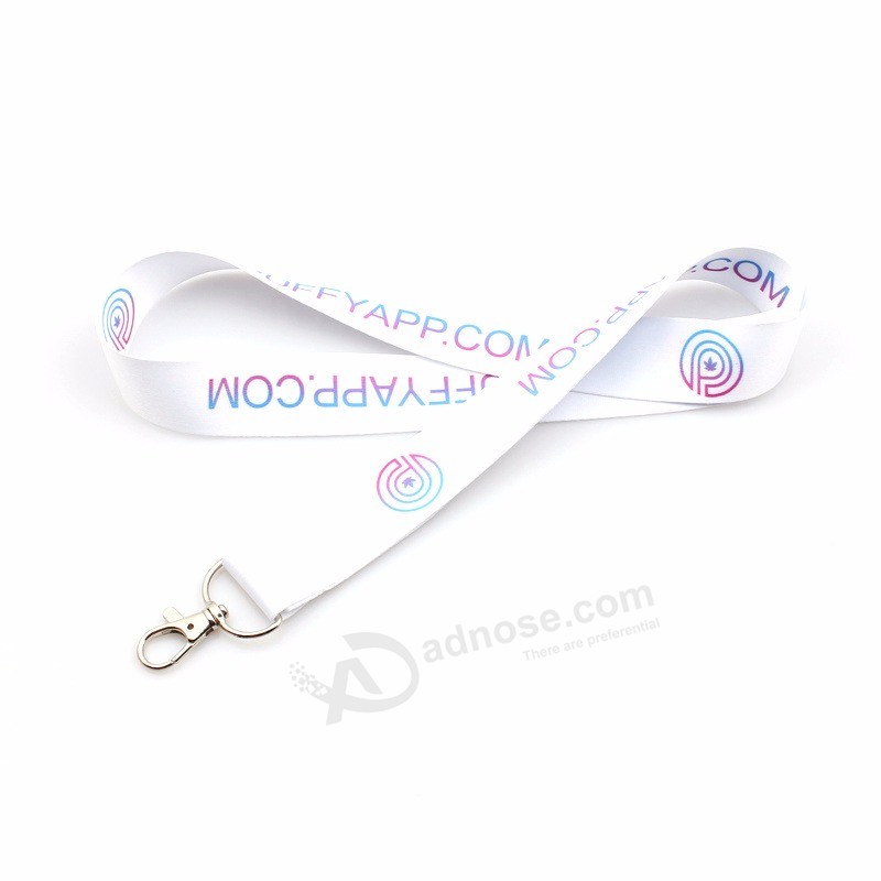 Wonderful Recycled Material Lanyard with Metal Hook From Guanzhou Factory