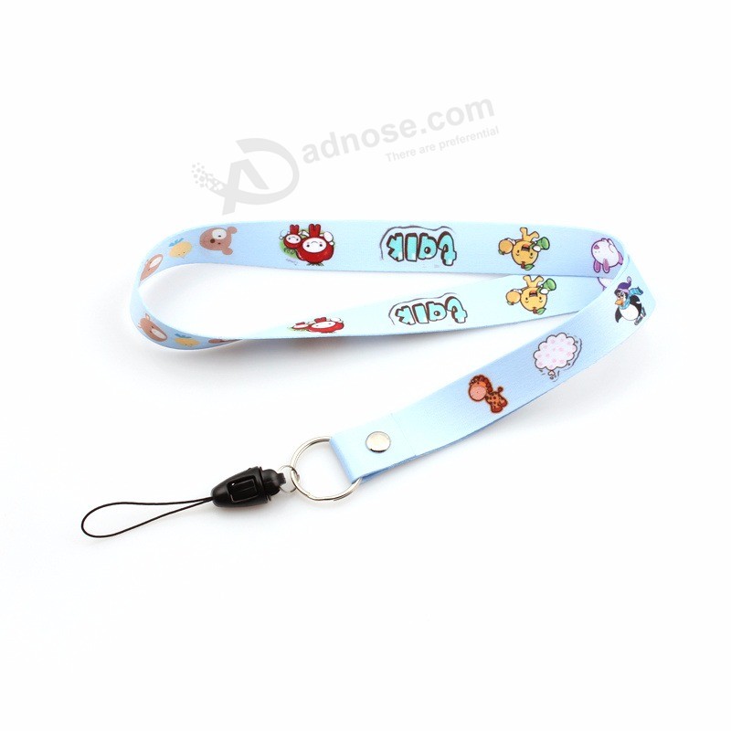 Wonderful recycled Material lanyard with metal Hook from Guanzhou Factory