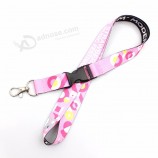 Custom Your Own Logo Polyester Printed Logo Sublimation Breakaway Lanyards