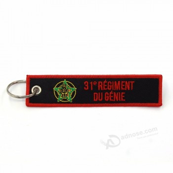 Promotional Embroidery Keychain