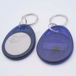 China High quality low cost em4100 keytag for access control