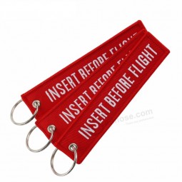 Insert Before Flight KeyChains for Motorcycles Stitch OEM keychains Keyring Special luggage key Tags