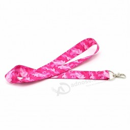 Eco-Friendly Custom Sublimation Polyester Country Flag Lanyard for key Canada