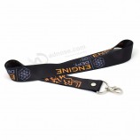 Cheap Custom Promotion Heat Transfer Printed Satin Lanyard for key