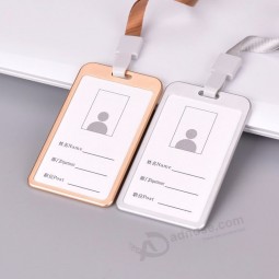 Clear badge holders Plastic ID Badge Holder Accessories
