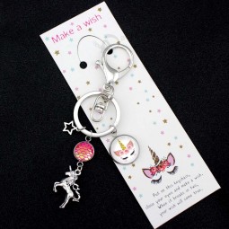 Unicorn Mermaid Fashion Keychains for sale