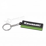 Chaveiros personalizados kawasaki Em massa 2d forma de plástico personalizado macio Pvc chaveiro suprimentos