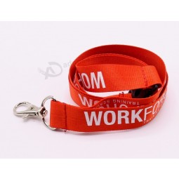 Promotion Silkscreen Printing Lanyards With id Card Badge Holder